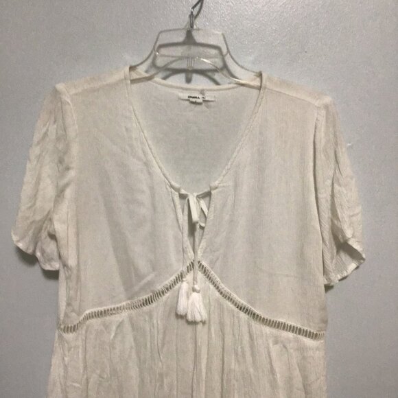 O'Neill Nala Short Sleeve Sundress Size L - Picture 10 of 13